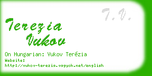 terezia vukov business card